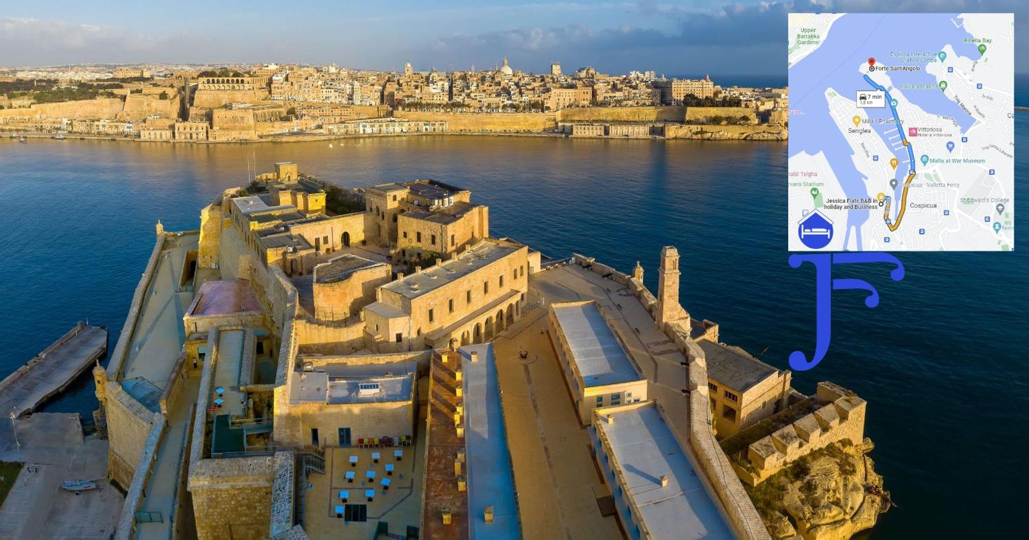 Jessica Flat Malta Royal Guesthouse Cospicua Zewnętrze zdjęcie